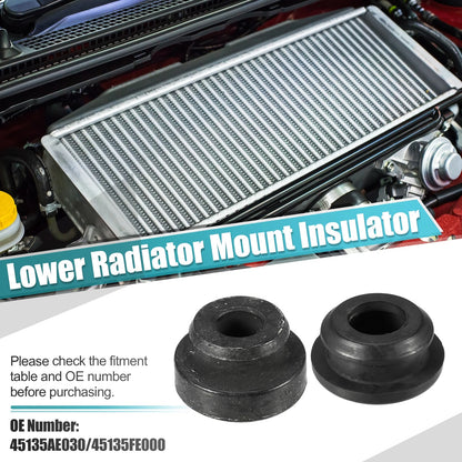 4 Pcs Radiator Mount Cushions for Subaru