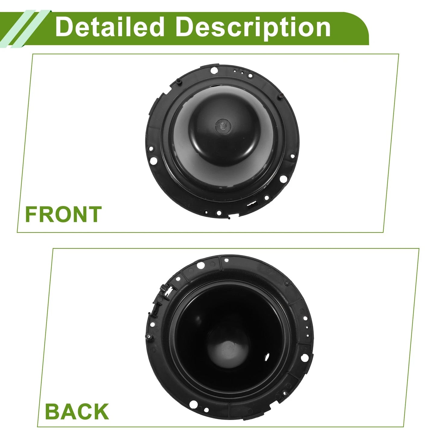 7" Headlight Buckets with Fixings for Classic Mini