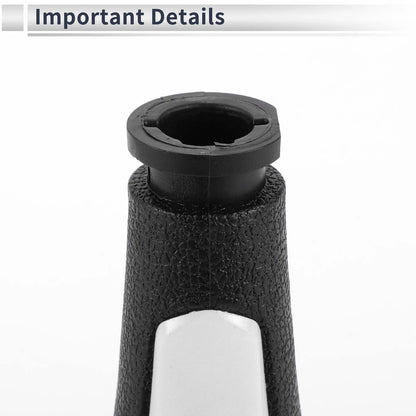 5 Speed Shift Knob for Chevrolet Spark Plastic White Black