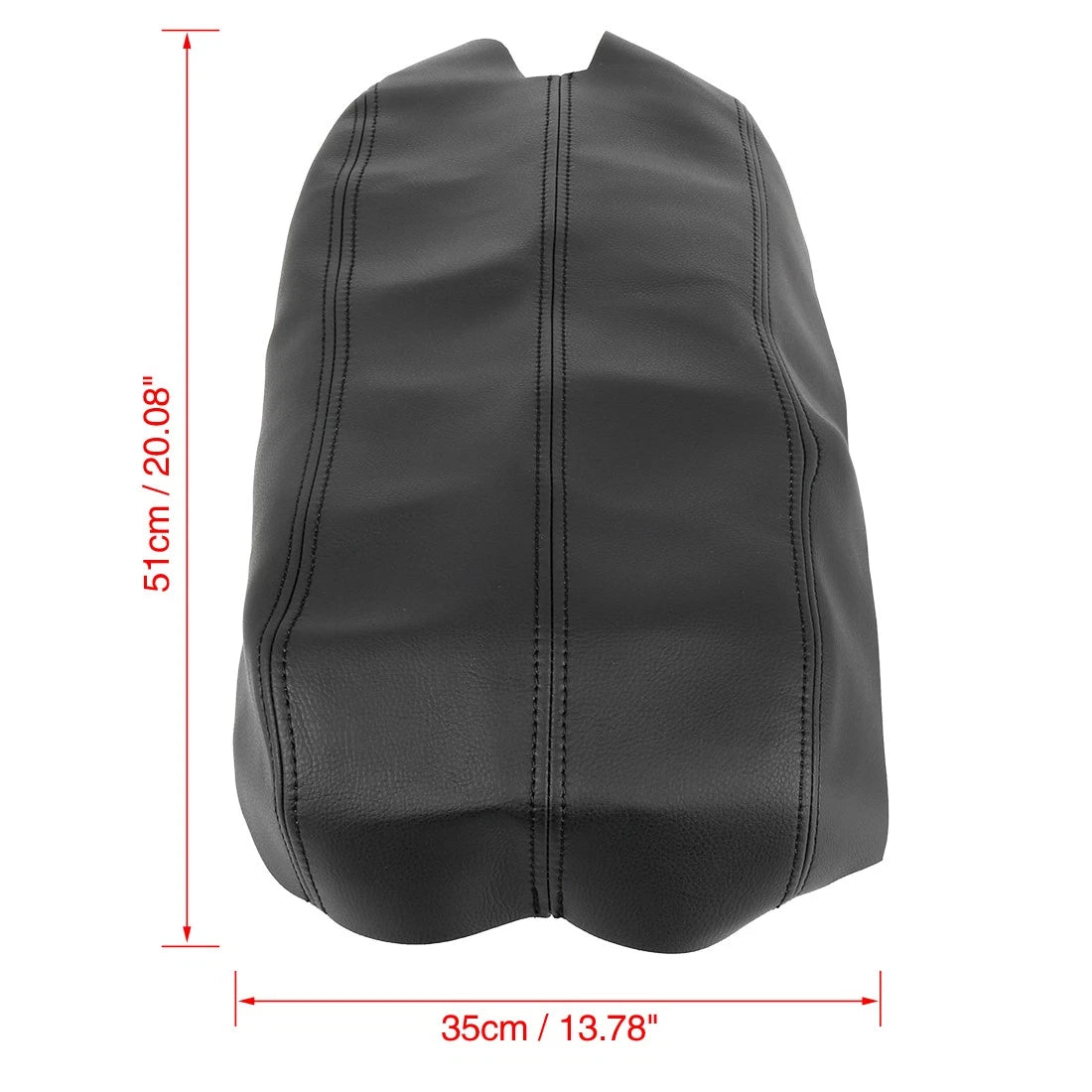 Center Console Lid Armrest Cover for Acura RDX (2007-2012) Black