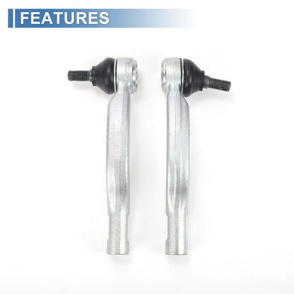 2 x Front Outer Tie Rod Ends for Toyota Corolla IM (2017-2018)