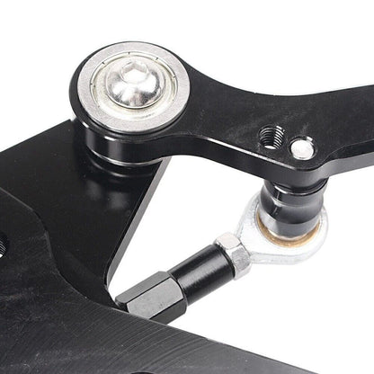 Black Rearsets Footpeg Footrest for BMW S1000RR (2009-2014)