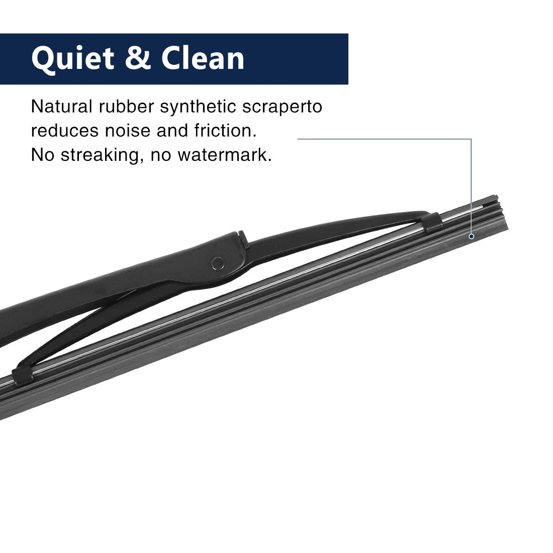 Rear Wiper Blade Arm Set 14 Inch for Suzuki Forenza (2004-2008)
