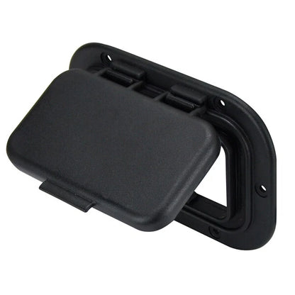 Caravan Air Vent for Camper Trailer/RV/Boat Scupper, Black with Trim