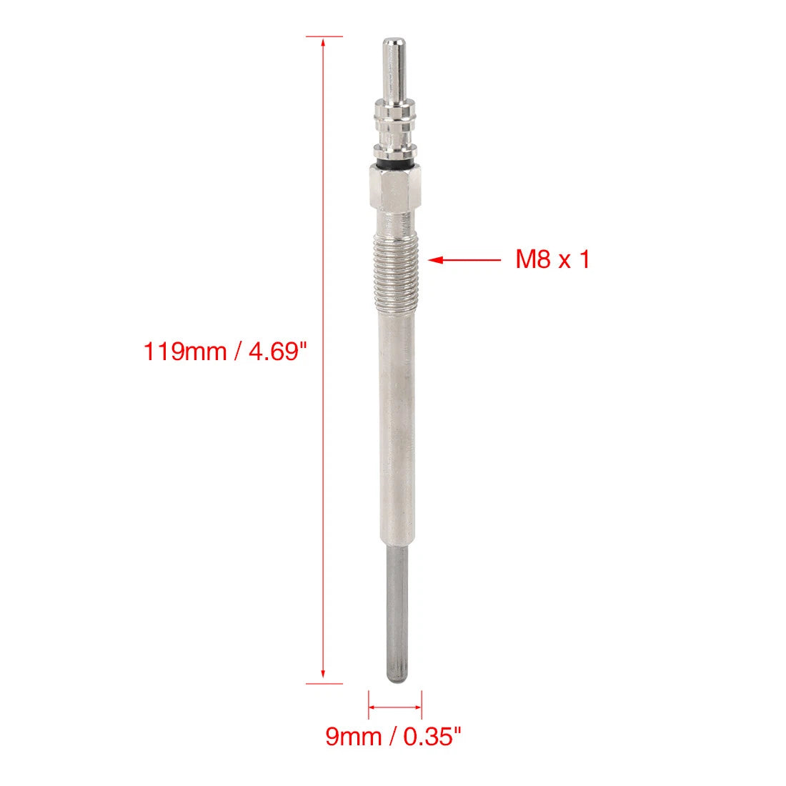 4 x Diesel Heater Glow Plugs for Vauxhall Corsa MK3 1.3 CDTI (2006-2014)