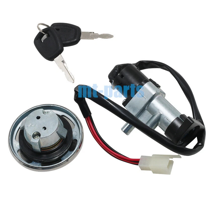 Ignition Switch Key Fuel Cap Lock Set for Harley-Davidson XG750 (16-20)