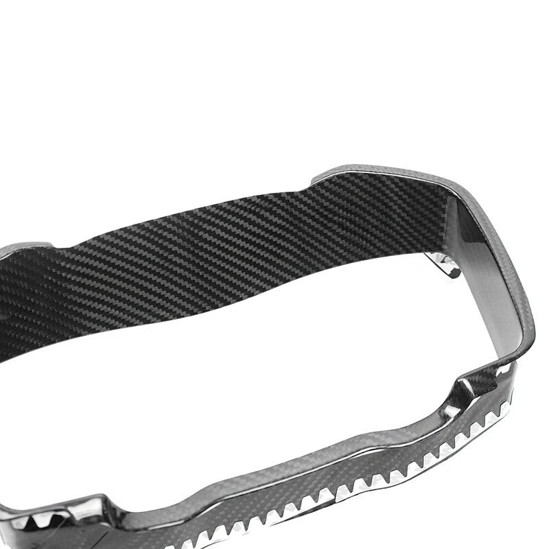 Real Carbon Fiber Speedometer Frame Cover Trim for Subaru WRX 2022-2023