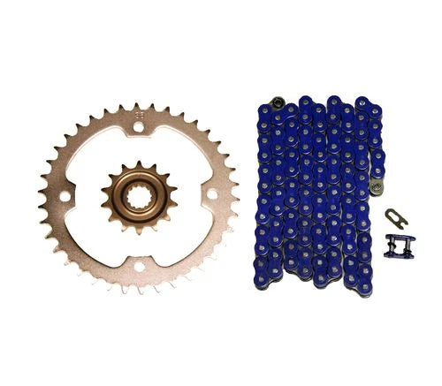 520x96 Drive Chain & 14/37 Sprockets for Yamaha YFZ450 (2004–2013)