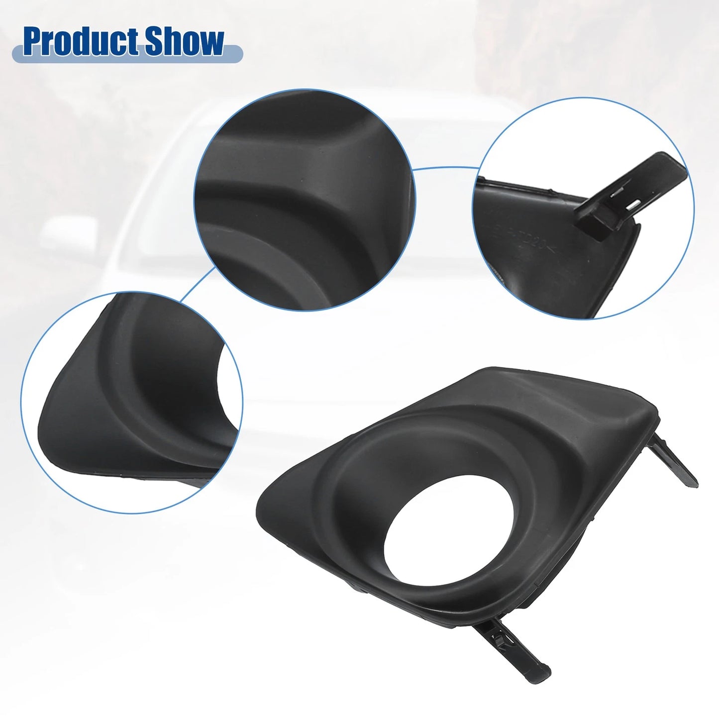 1 x Front Fog Light Grille Cover Trims for Toyota Corolla 1.8L (2011–2013)
