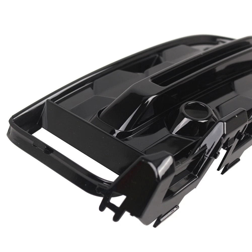 Left Front Fog Light Frame Cover Glossy Black for Audi A6 C8 S6 (2023-2025)