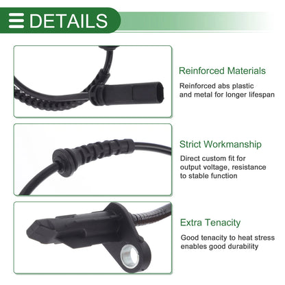 ABS Wheel Speed Sensor for BMW X1 (2016-2019) - 1 x Sensor