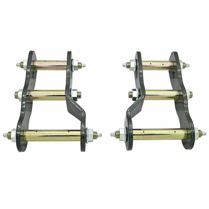 2" Rear Extended Lift Shackles for Nissan Navara D40 (2005-2015)