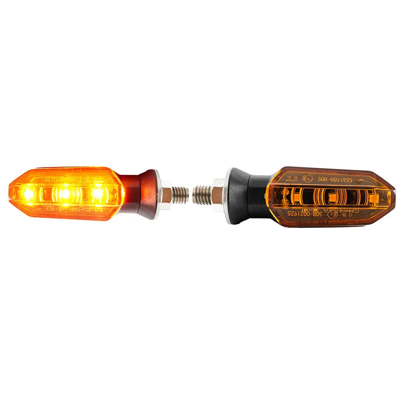 LED Turn Signals for Dirt Bike Motorcycle - Amber Indicators (2020-2023)
