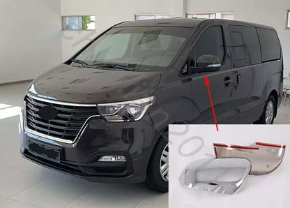 Chrome Side Mirror Cover Trim for Hyundai Starex (H-1 Grand) (2018-2019)