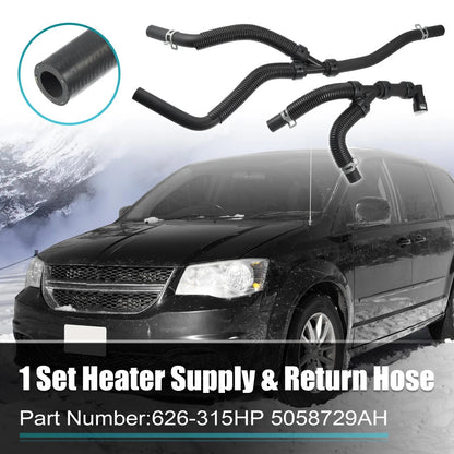 Heater Supply Return Hose for Chrysler Dodge Ram
