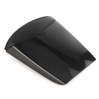Carbon Fiber Look Rear Pillion Seat Back Cowl Cover for Daytona 675 (2009-2012)