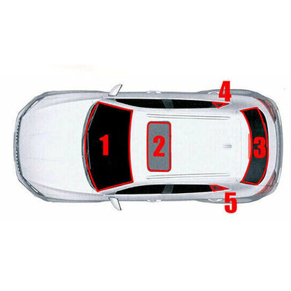 13ft Windshield Seal Strip Rubber Trim Cover for Car (Fits Various Models)