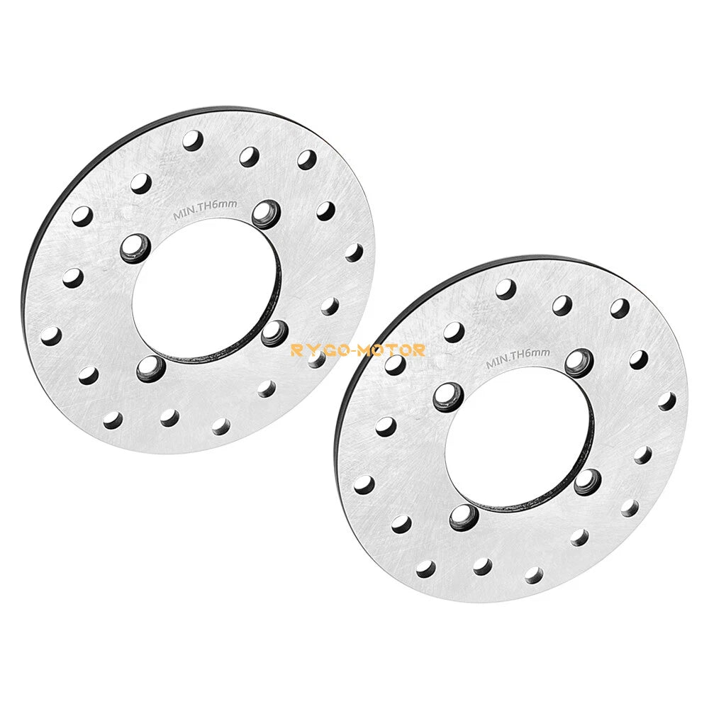 2 x Front/Rear Brake Disc Rotor for Honda Big Red 700 MUV700 (2009–2013)