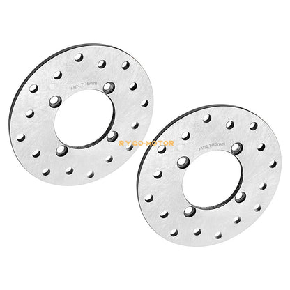 2 x Front/Rear Brake Disc Rotor for Honda Big Red 700 MUV700 (2009–2013)