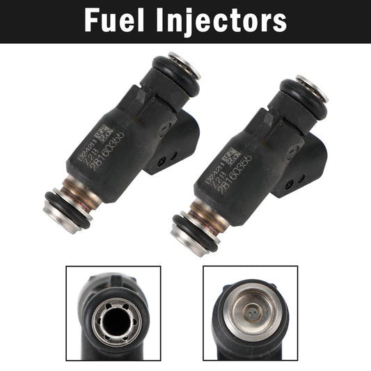 2 x Fuel Injectors for HiSun EFI UTV550, MSU500, HS500, Cowboy (2010-2023)