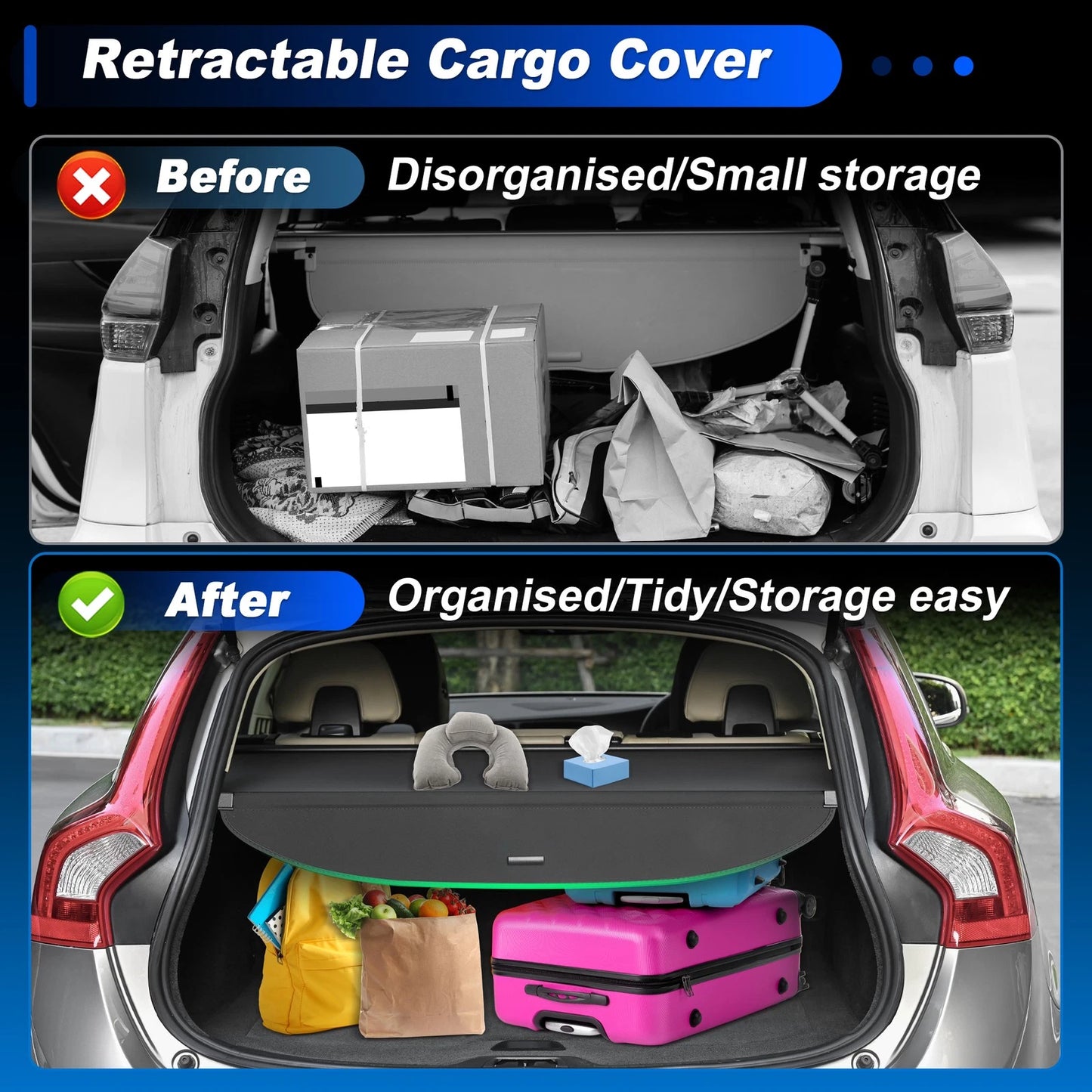 Cargo Cover for Dodge Durango (2011 - 2025)