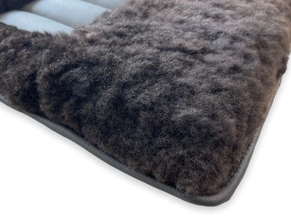 Genuine Lambswool Sheepskin Floor Mats for Rolls Royce Shadow (1965-1977)