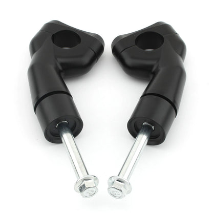 Handlebar Risers for Triumph Bobber (2017-2024) Black