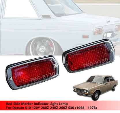 Red Side Marker Light for Datsun 510, 120Y, 280Z, 240Z, 260Z (1968-1978)