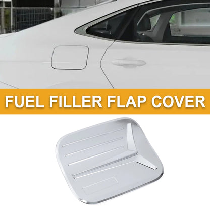 Fuel Tank Door Cap for Toyota Prius (2019-2023) Chrome Silver Tone