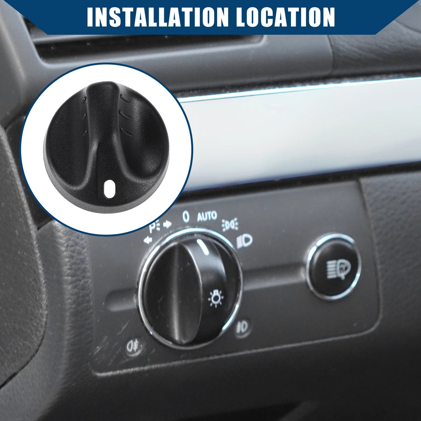 Auto Head Lamp Switch Knob for Ford F-150 (1997-2004)