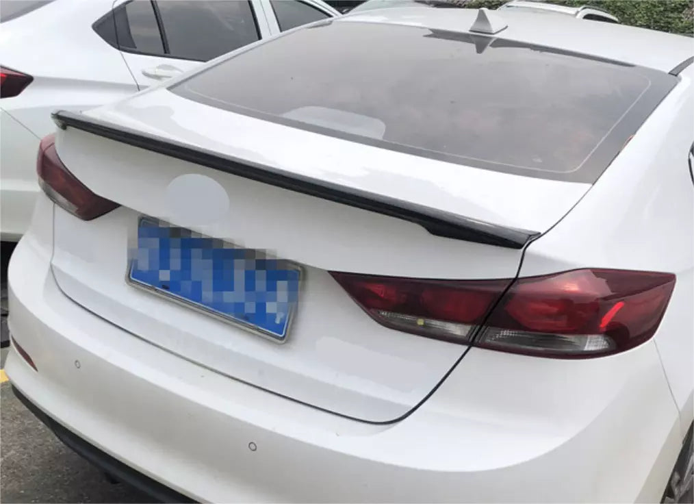 Boot Rear Spoiler Wing Lip ABS for Hyundai Elantra Sedan (2017-2018)