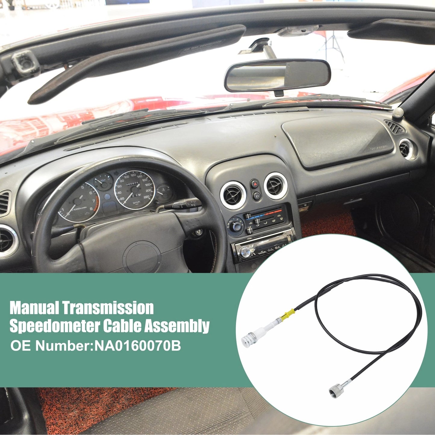 Speedometer Cable Assembly for Mazda Miata (1990-1997)