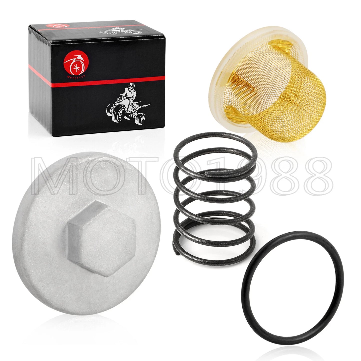 Oil Drain Plug & Strainer for Yamaha MOTO-4 200/225 (86-88)