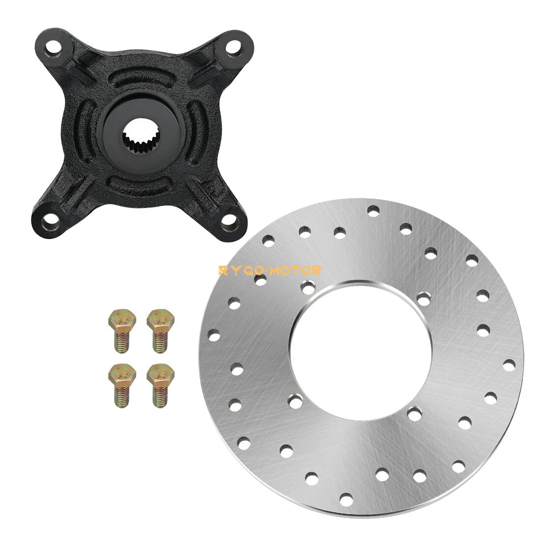 Rear Left Wheel Hub & Brake Disc Rotor for Polaris Magnum 325 RMK (2001–2002)
