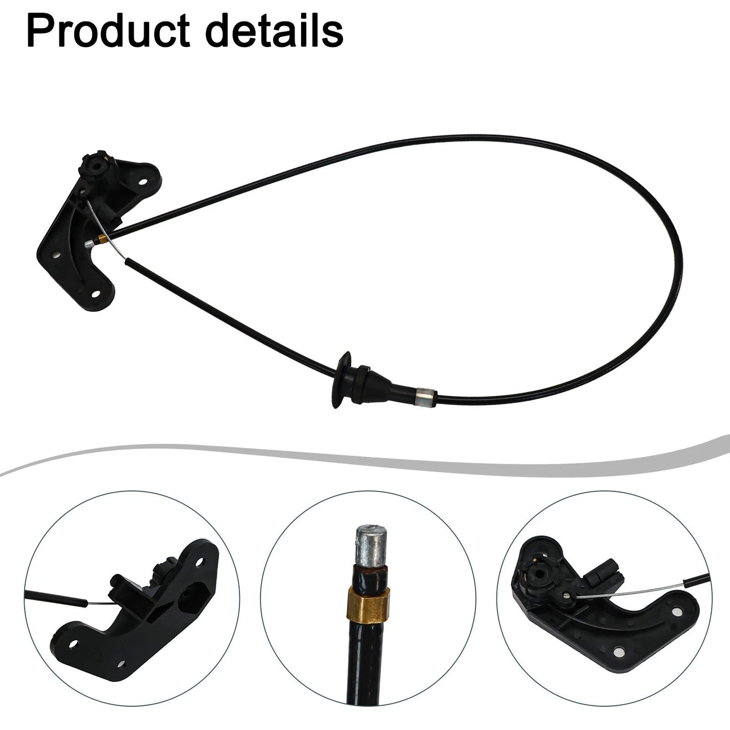 Hood Control Latch Release Cable for Land Rover