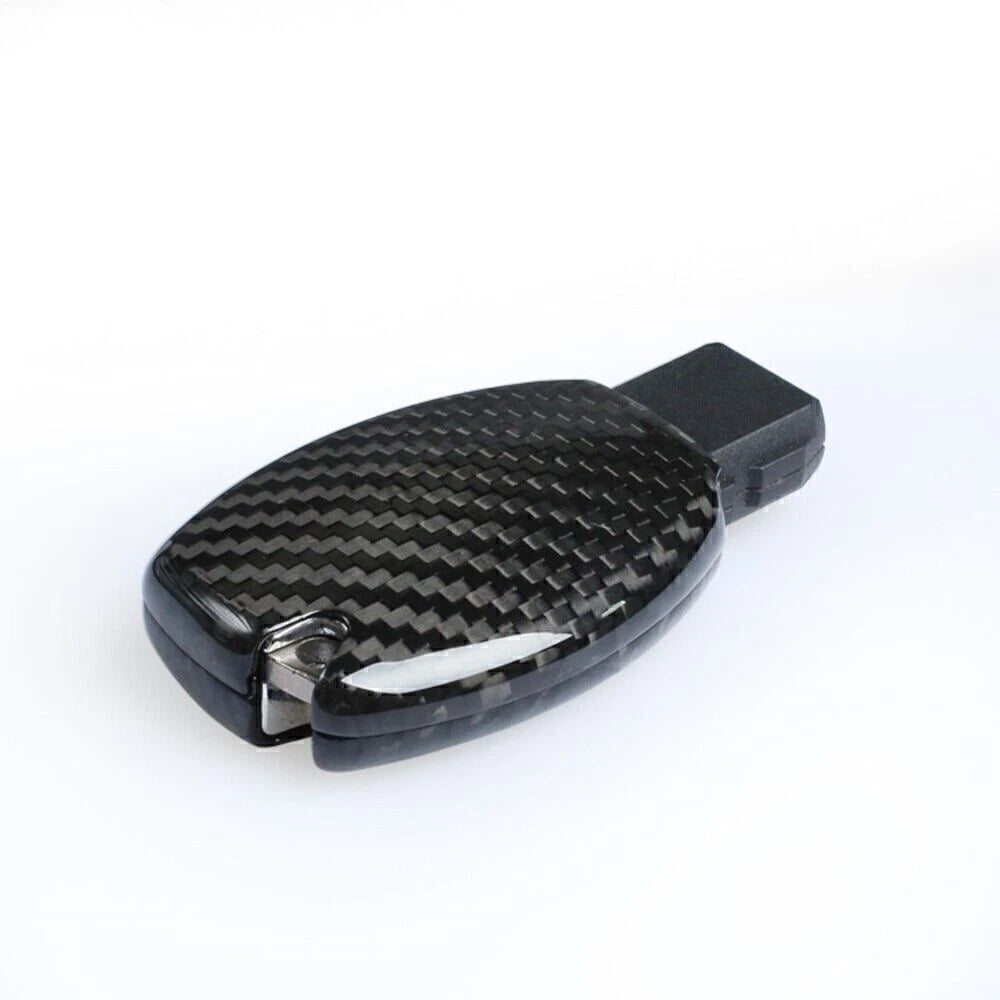 Carbon Fiber Key Case Cover for Mercedes Benz C Class