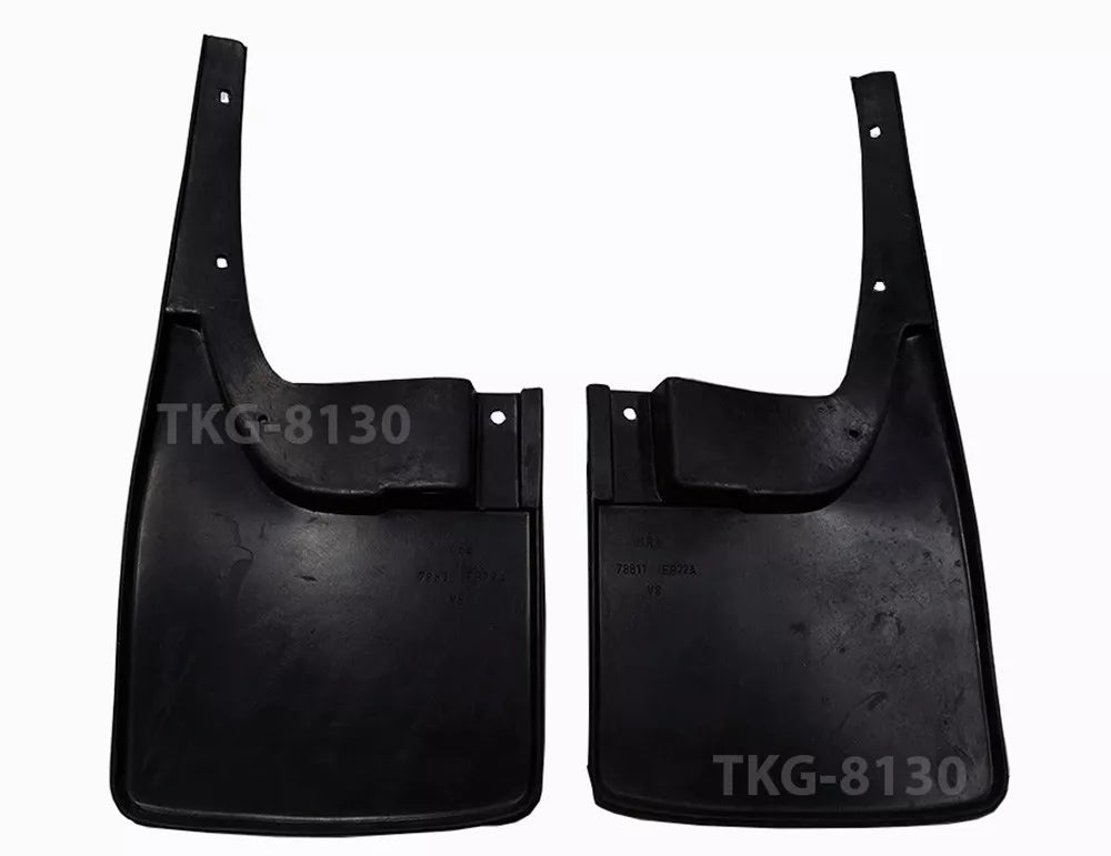 2 x Front & Rear Splash Guards for Nissan Navara D40 (2005-2014)