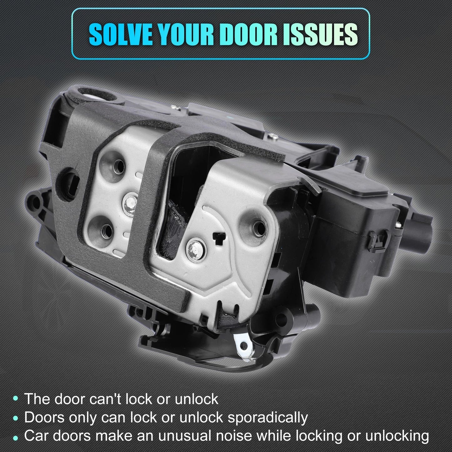 Rear Left Side Door Lock Latch Actuator Motor for Ford Edge (2015-2023)