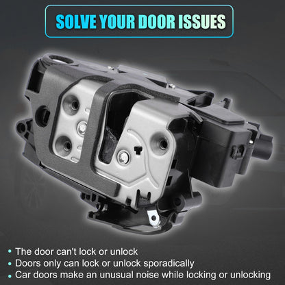 Rear Left Side Door Lock Latch Actuator Motor for Ford Edge (2015-2023)