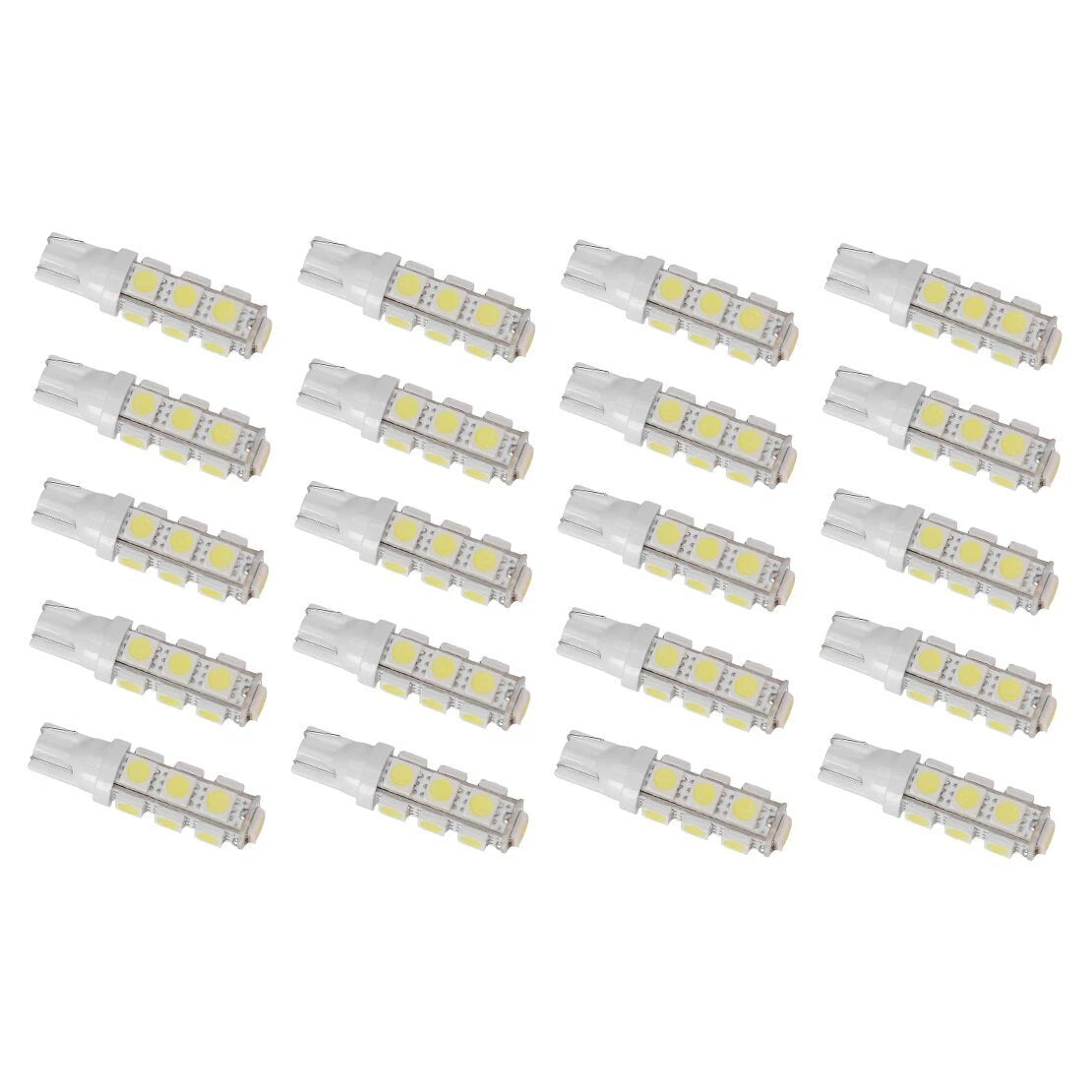 20 x 13SMD 5050 W5W LED Light Bulbs for Car RV Camper