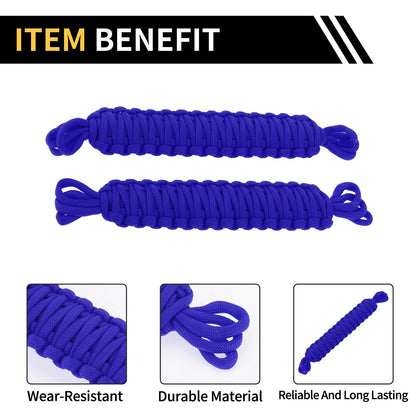 2 x Door Limiting Straps for Jeep Wrangler TJ JK JKU (2007-2018) - Blue