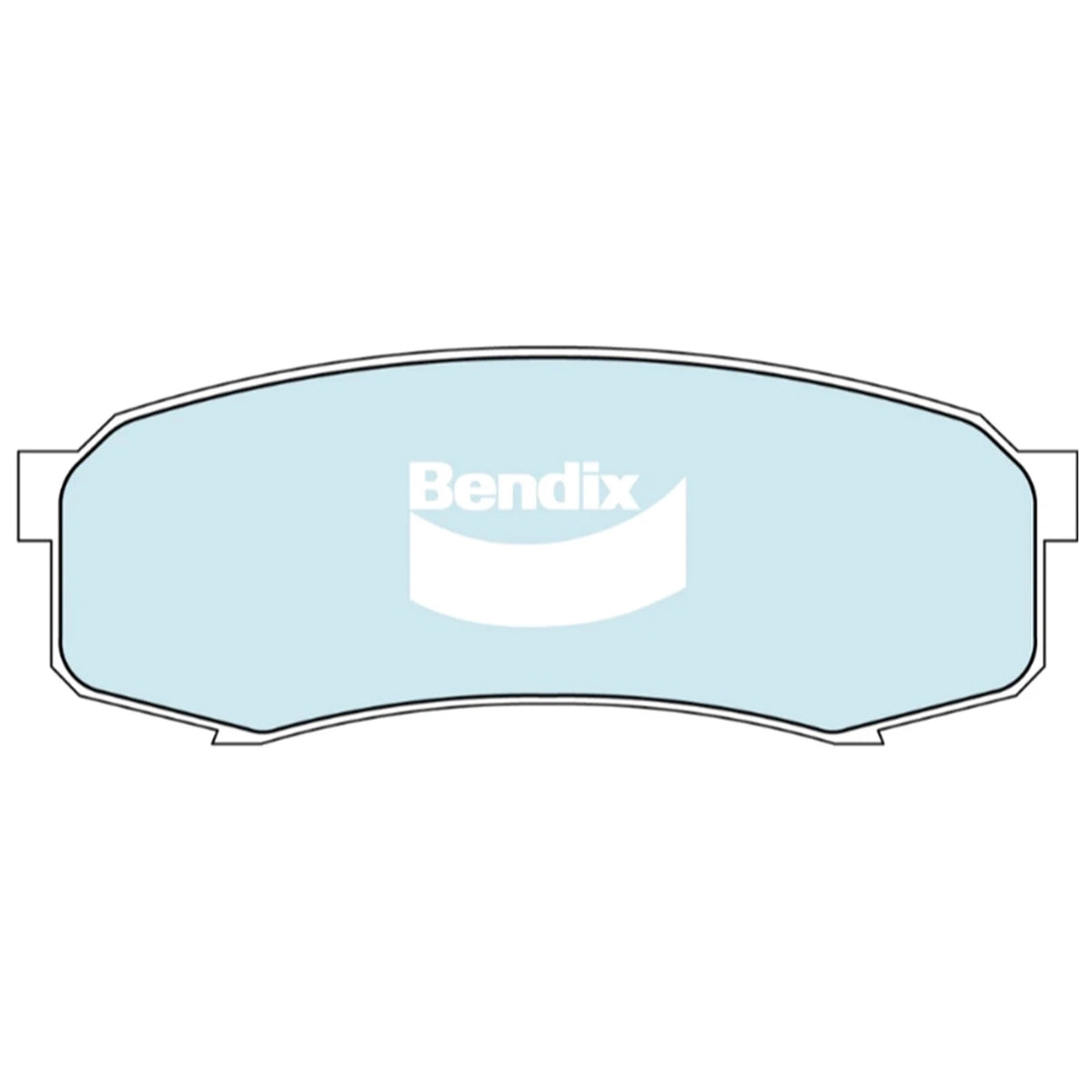 Rear Disc Brake Pad Set for Toyota Fortuner (2015–2019)