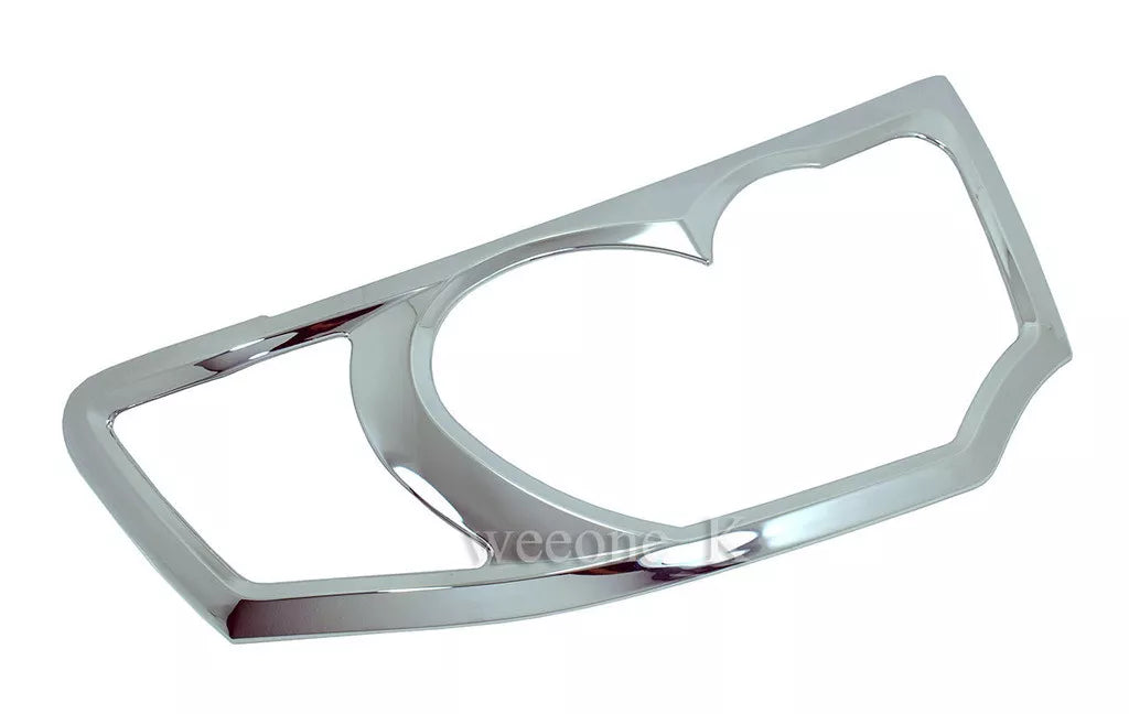Chrome Headlight Covers for Mitsubishi Montero/Pajero Sport (2008-2015)