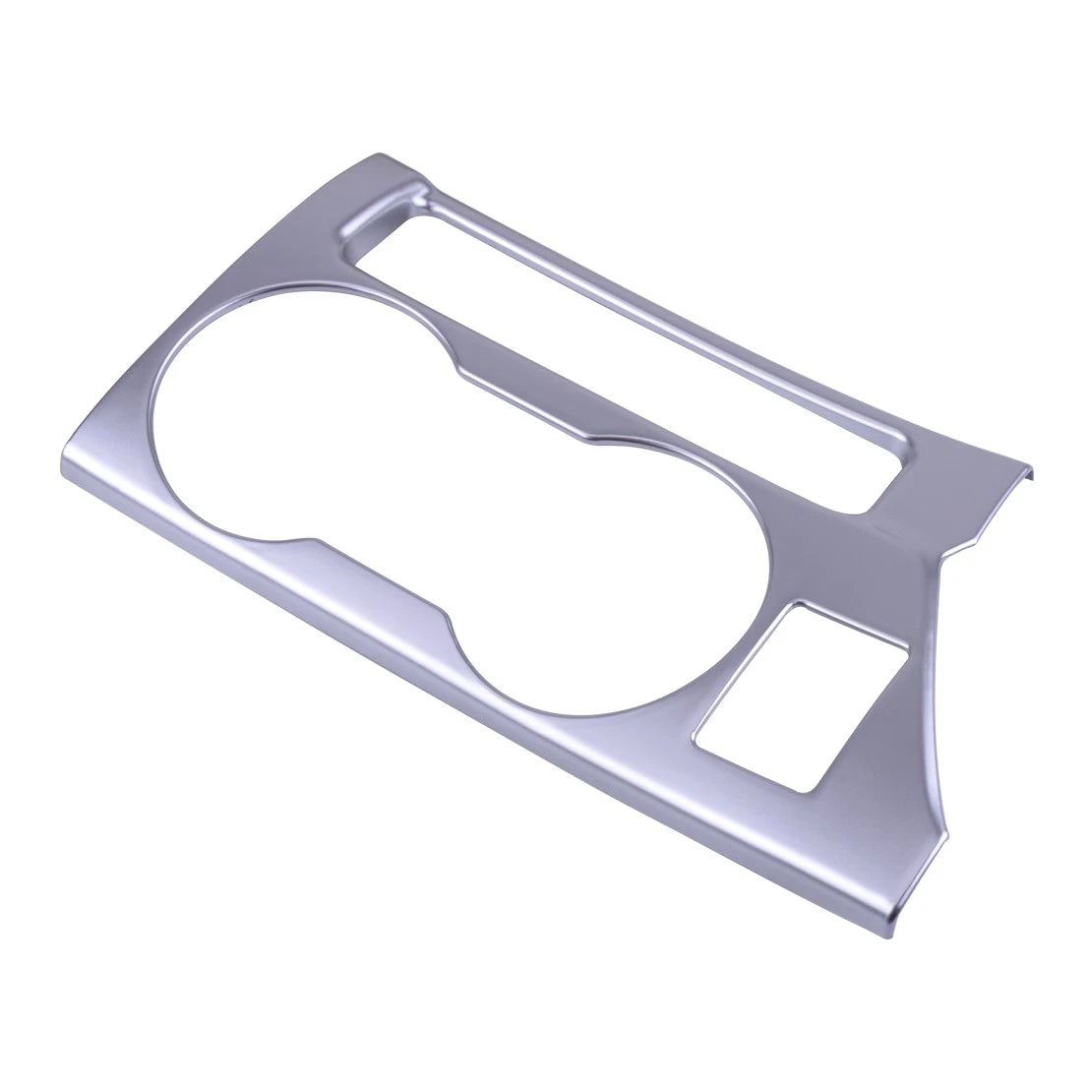 Chrome Cup Holder Center Console Cover Trim for Toyota Corolla (2014-2017)