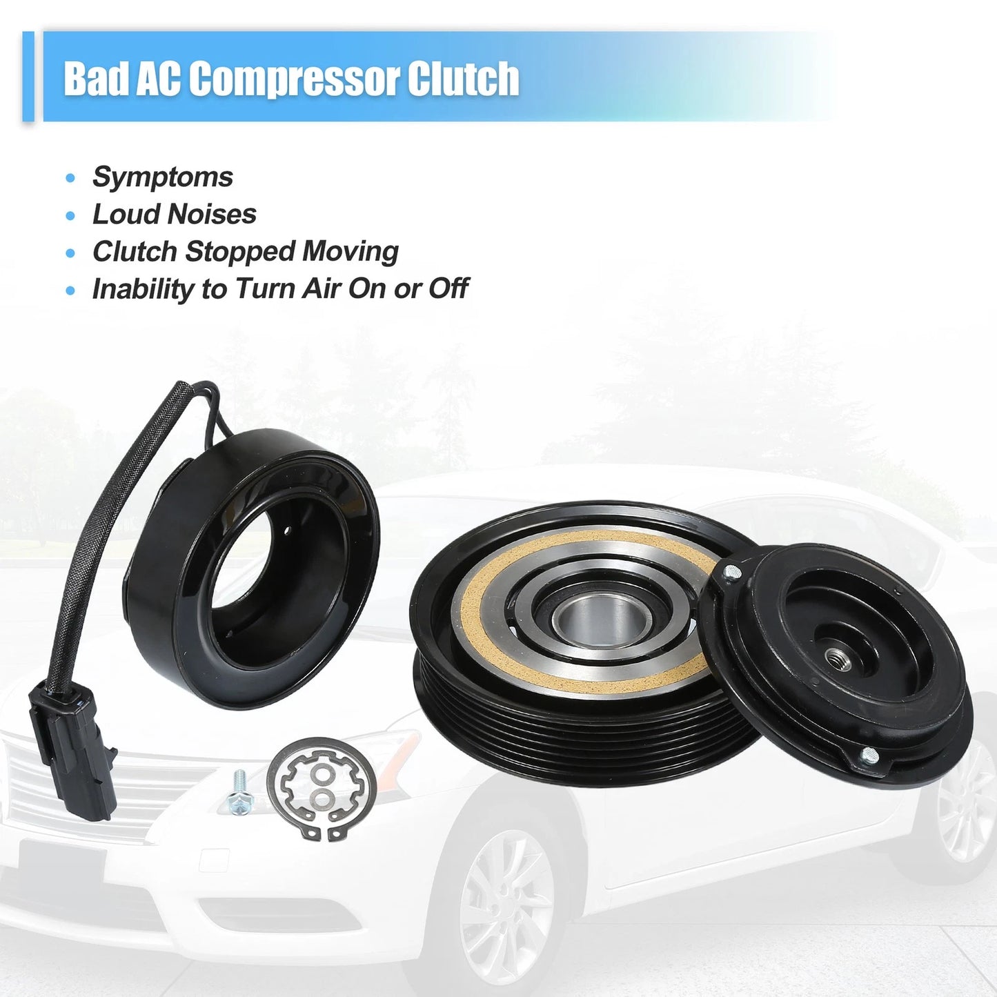 AC Compressor Clutch Set for Dodge Ram 1500 (2004-2007)
