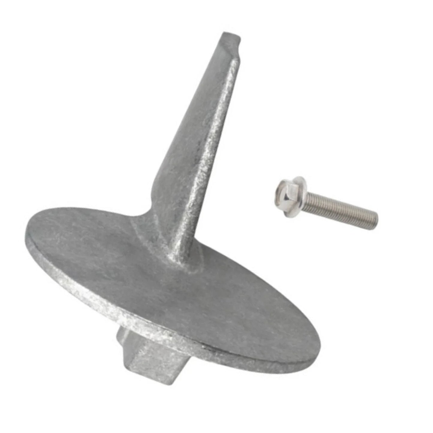 Zinc Trim Tab Anode & Bolt for MerCruiser Mercury 79-90 HP (1982-1990)