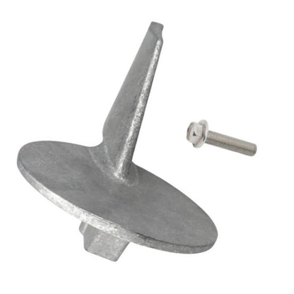 Zinc Trim Tab Anode & Bolt for MerCruiser Mercury 79-90 HP (1982-1990)