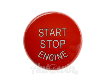 Red Start Stop Engine Push Button Cover for BMW F Series F30 F10 F01 F25 F15