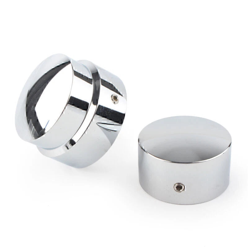 Rear Axle Nut Cover Caps  for Harley 2015-Later XG, 2008-Later XL Dyna Chrome