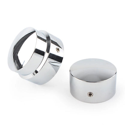 Rear Axle Nut Cover Caps  for Harley 2015-Later XG, 2008-Later XL Dyna Chrome